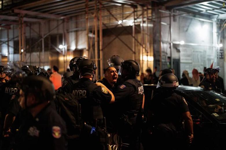 اعتراضات ضداسرائیلی در شهر نیویورک آمریکا 