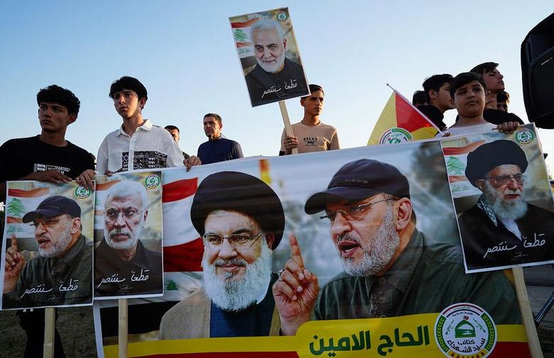 اجتماع حوانان حامی محور مقاومت در شهر موصل عراق