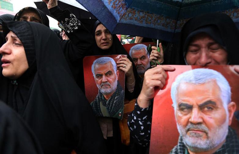 تظاهرات در محکومیت ترور دبیر کل حزب الله لبنان