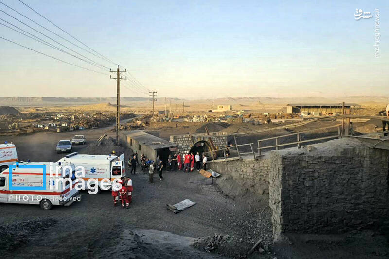 تصاویری از معدن طبس