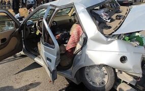 تصادف مرگبار دو سواری پژو