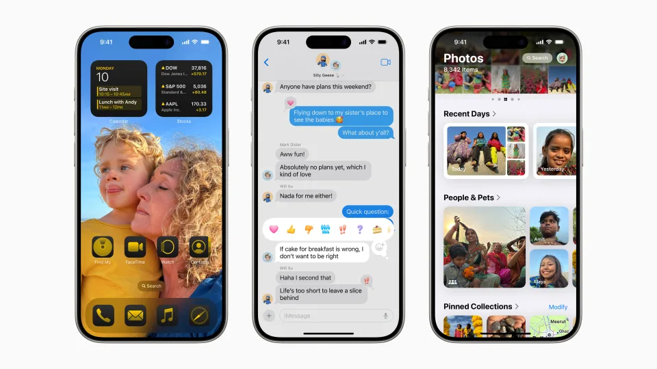 فهرست گوشی های اپل که iOS 18 دریافت می کند