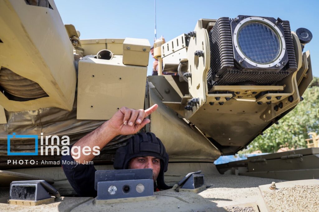 جدیدترین عضو یگان زرهی نیروی زمینی ارتش