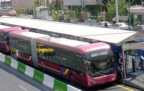 نصب دوربین اتوبوس‌های ‌BRT