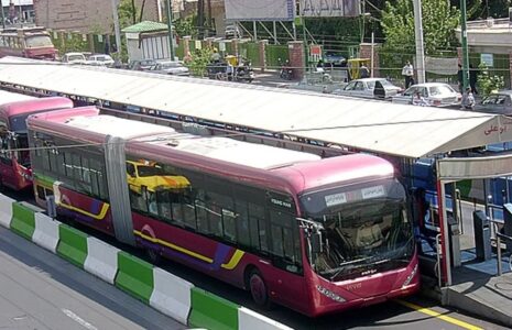 نصب دوربین اتوبوس‌های ‌BRT