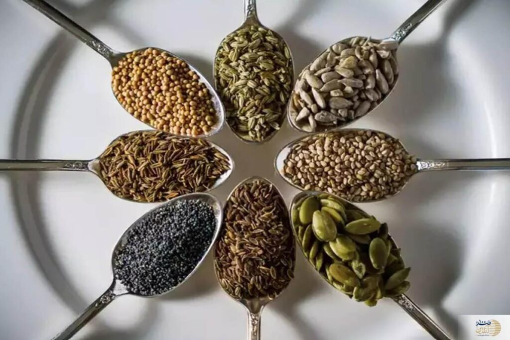 دانه های گیاهی