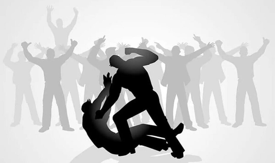 مصدومیت کارگر نزاع و درگیری