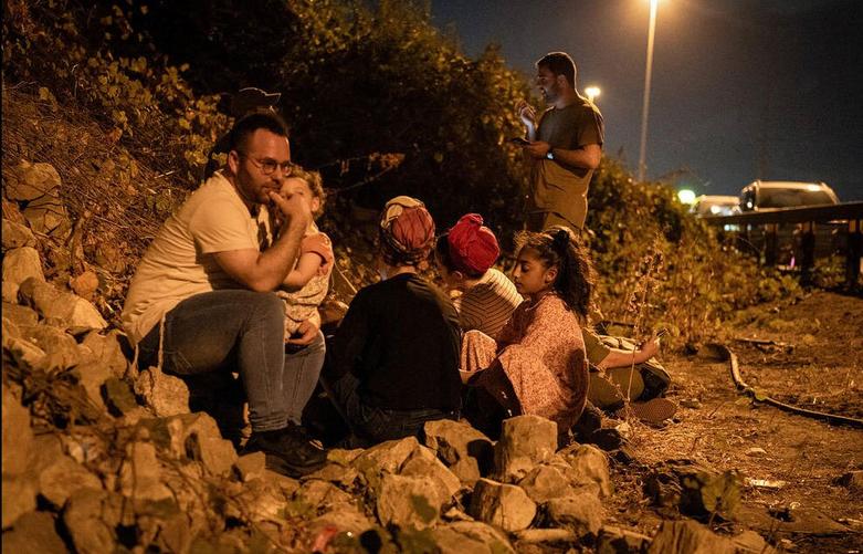 توقف خودروها در اتوبان های شهر تل آویو 