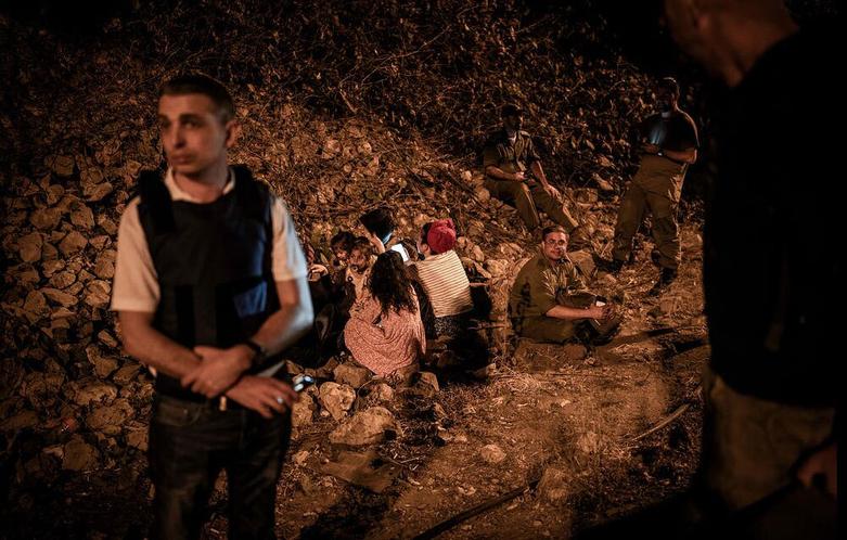 توقف خودروها در اتوبان های شهر تل آویو 