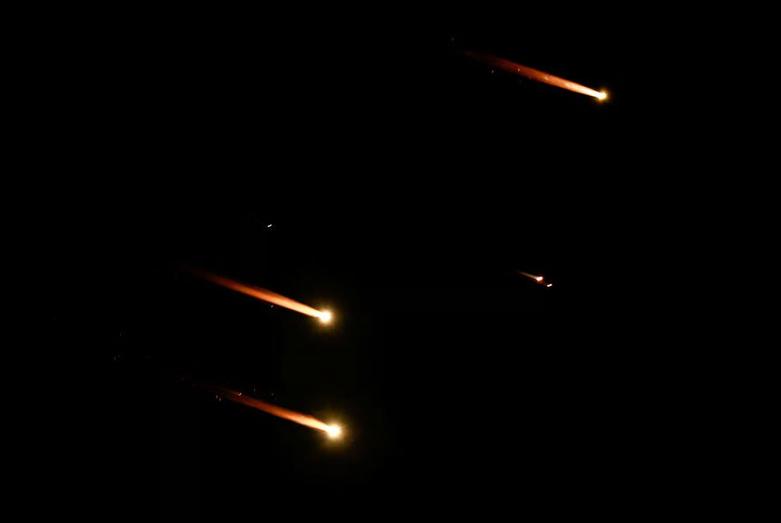 موشک های ایرانی در آسمان تل آویو