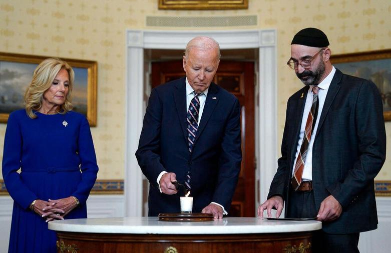 مراسم سالگرد حمله هفتم اکتبر در کاخ سفید