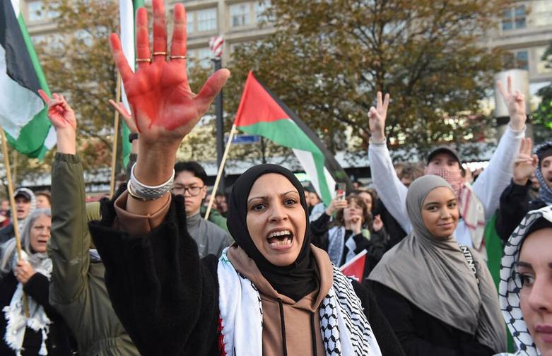 تظاهرات حامیان فلسطین در آلمان