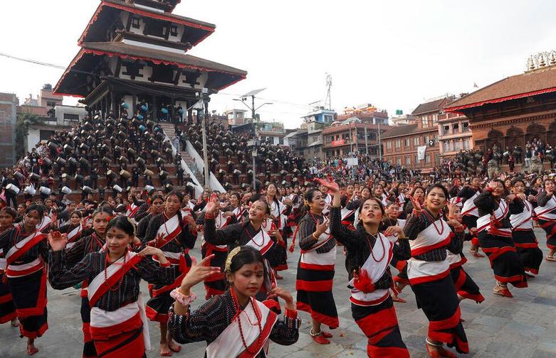 جشنواره آیینی در کاتماندو نپال