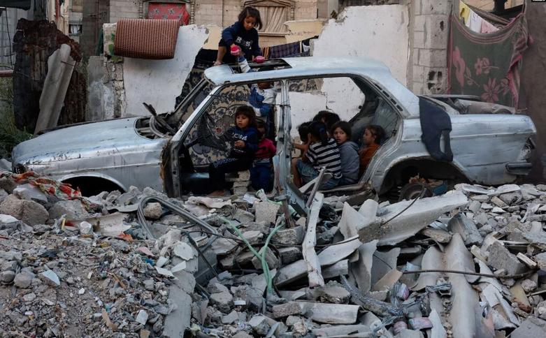 شهر خان یونس در جنوب نوار غزه