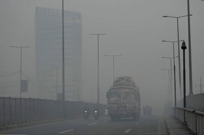 آلودگی شدید هوا در شهر لاهور
