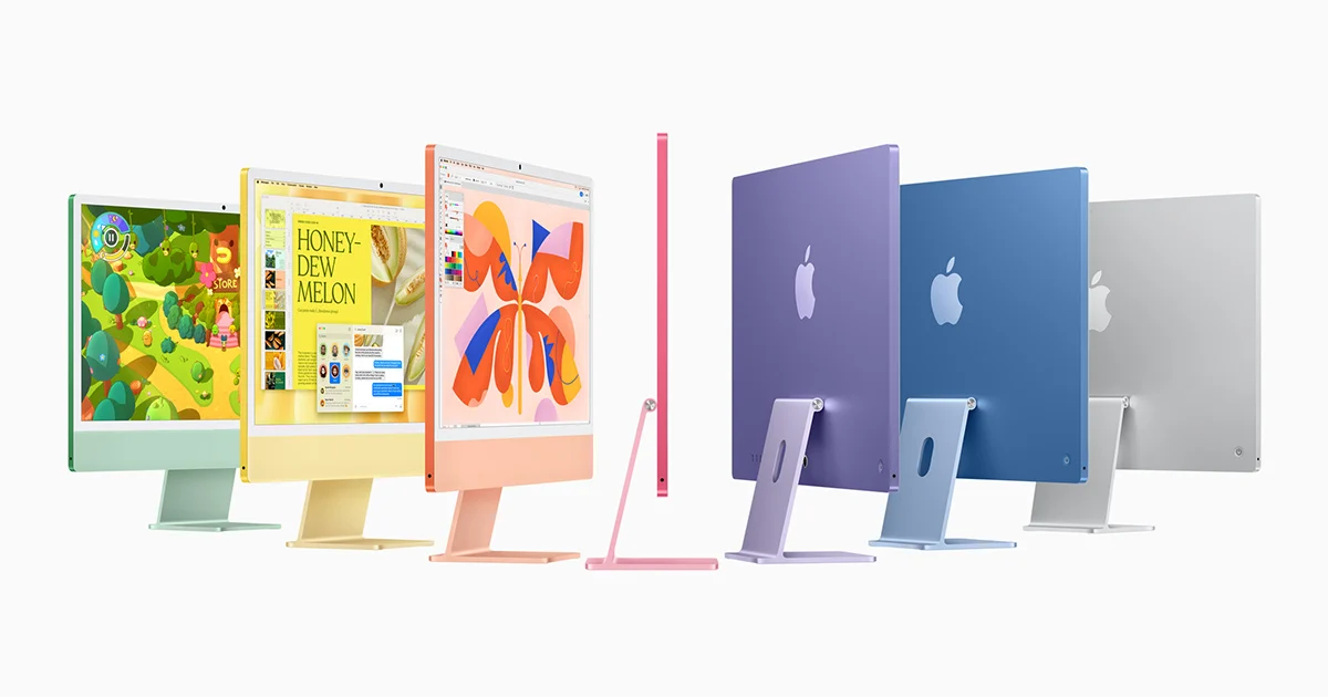 اپل iMac با چیپ M4 رونمایی شد