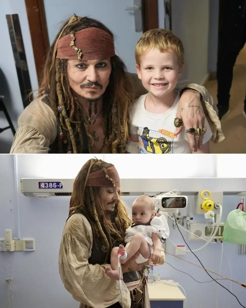 جانی دپ با لباس جک اسپارو 