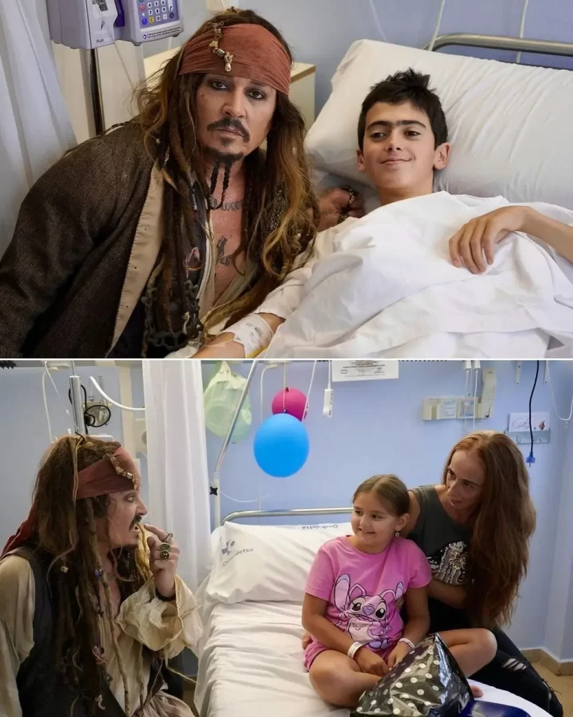 جانی دپ با لباس جک اسپارو