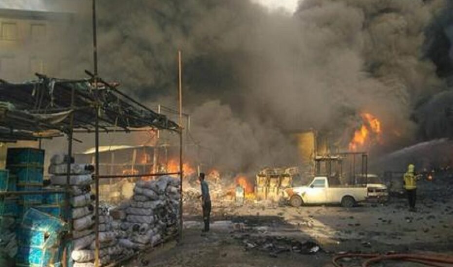 مصدومان آتش‌سوزی شادآباد