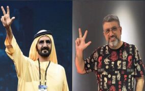 اماراتی‌ها نماد سه‌انگشت جزایر ایرانی