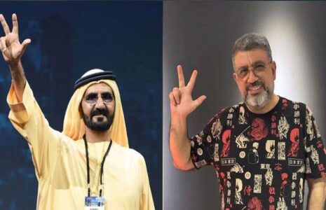 اماراتی‌ها نماد سه‌انگشت جزایر ایرانی