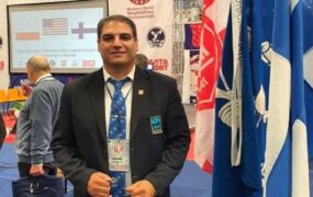 داور ایرانی رئیس انجمن وزنه‌برداری پیشکسوتان آسیا