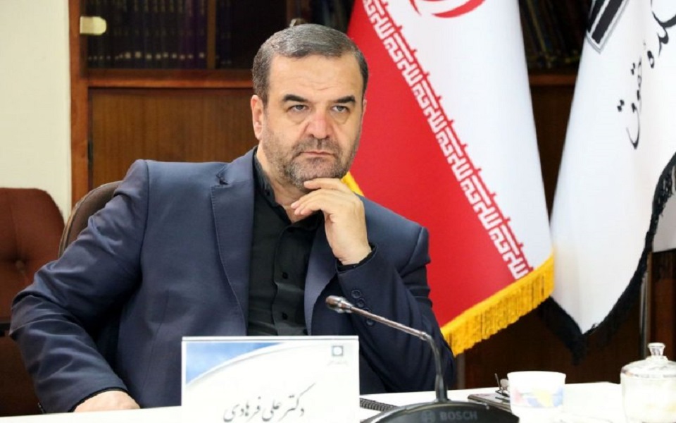 علی فرهادی رییس سازمان تعزیرات حکومتی