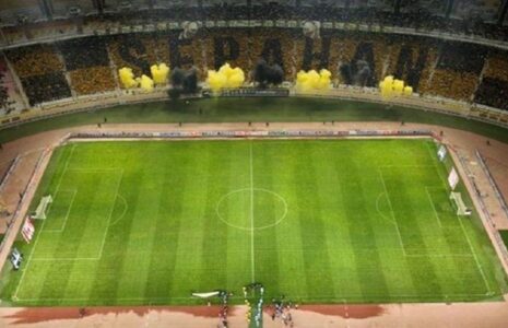فرونشست‌ فرودگاه و چمن ورزشگاه اصفهان