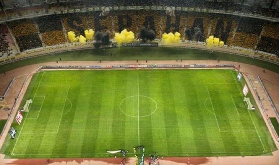 فرونشست‌ فرودگاه و چمن ورزشگاه اصفهان