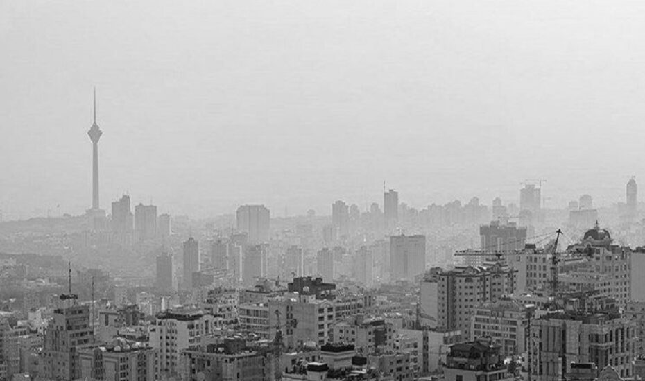 هوای تهران در شرایط ناسالم