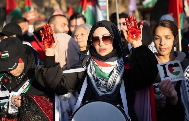 تظاهرات حامیان فلسطین در برلین