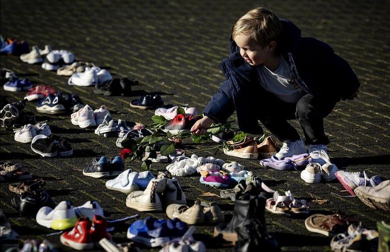 مراسم یادبود هزاران کودک و نوجوان فلسطینی