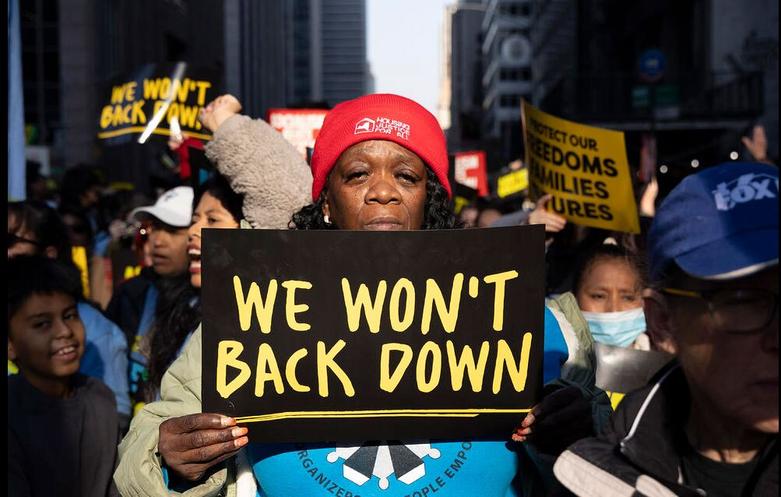 دیدنی های امروز؛ از تظاهرات ضد ترامپ در آمریکا تا اعتراضات ضد نتانیاهو در اسرائیل تظاهرات بر ضد ترامپ در منهتن