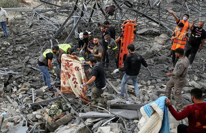 نیروهای دفاع مدنی در جنوب لبنان