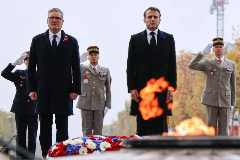 رهبران فرانسه و انگلیس