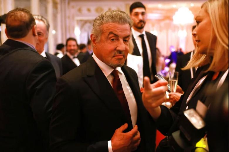 حضور "سیلوستر استالونه" بازیگر هالیوود