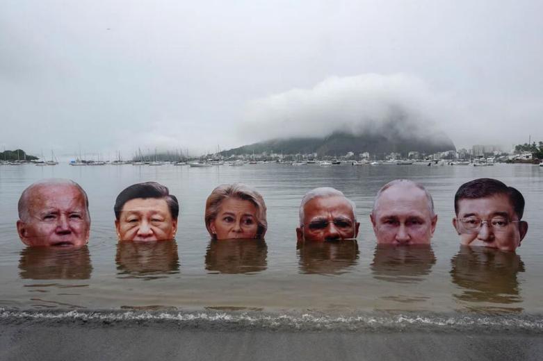 اعتراض نمادین فعالان محیط زیست به خطر تغییرات اقلیمی