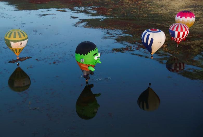 جشنواره بین المللی بالن در لئون مکزیک