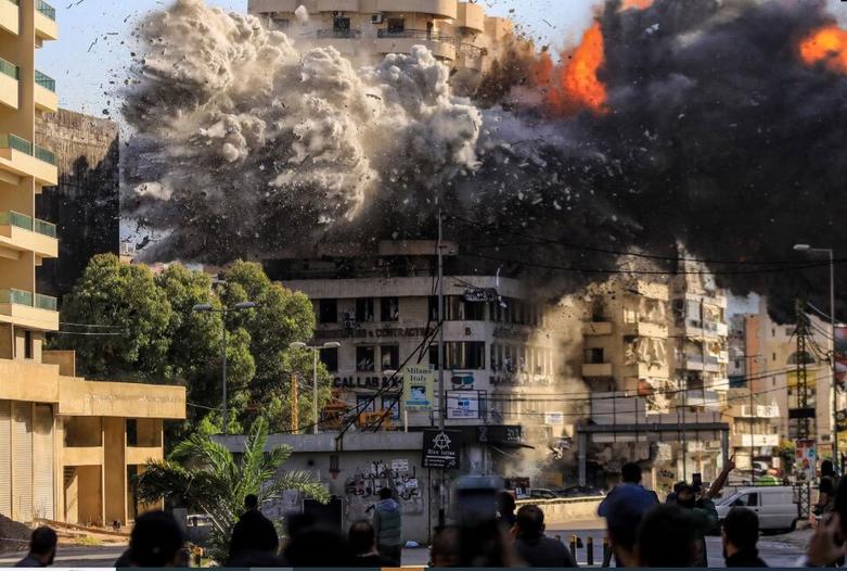 حملات هوایی اسرائیل به جنوب بیروت