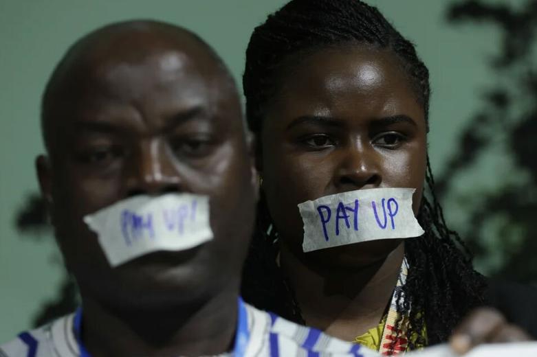 فعالان محیط زیست در حاشیه کنفرانس تغییرات اقلیمی