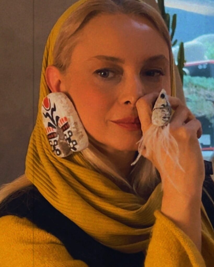 تیپ متفاوت مریم کاویانی توجه همه را جلب کرد