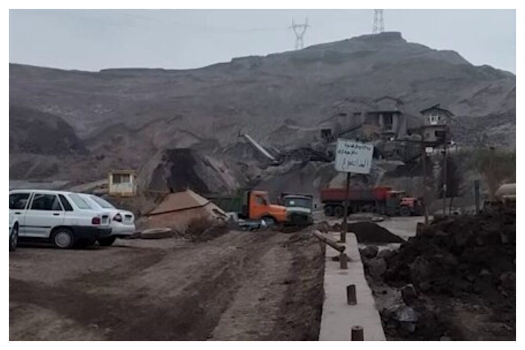 انفجار معدن