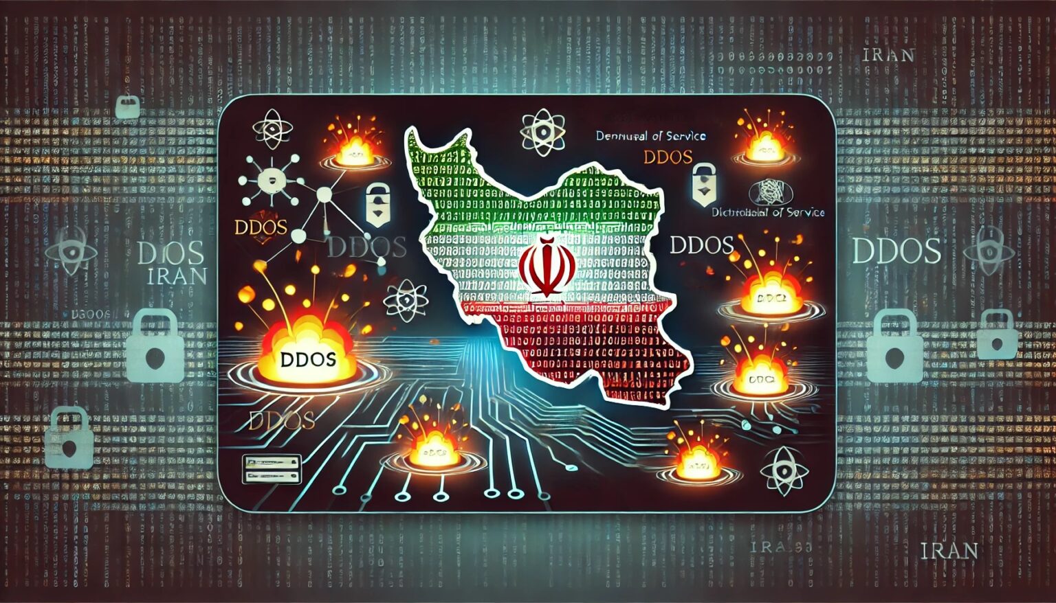 حملات سایبری در ایران با امار