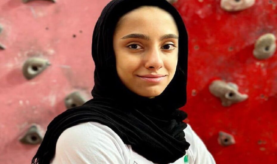 سارینا غفاری سنگ‌نوردی جوانان آسیا