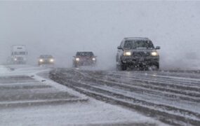 رگبار شدید باران و برف