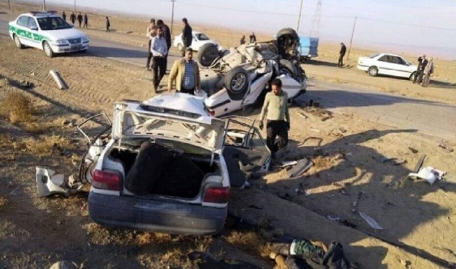 مرگ افسر پلیس سانحه رانندگی