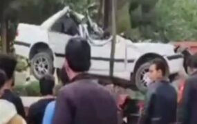 مرگ پسر نوجوان تصادف خودرو