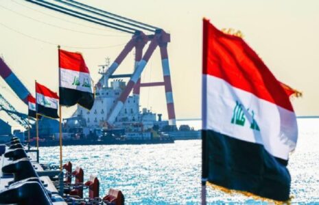 اسکله بندر فاو در بصره عراق