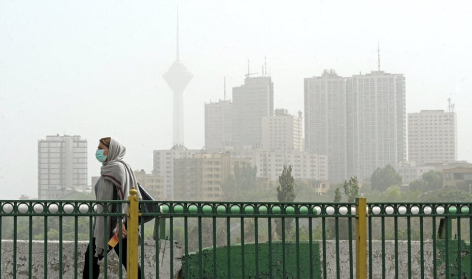 هوای تهران ناسالم برای افراد حساس