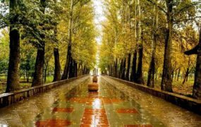 هوای پاییزی بارش باران
